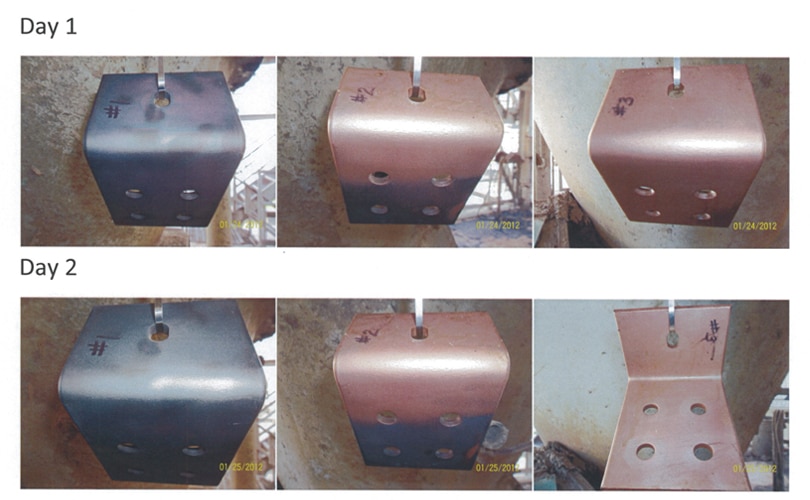 Day1-2 metal corrosion protection