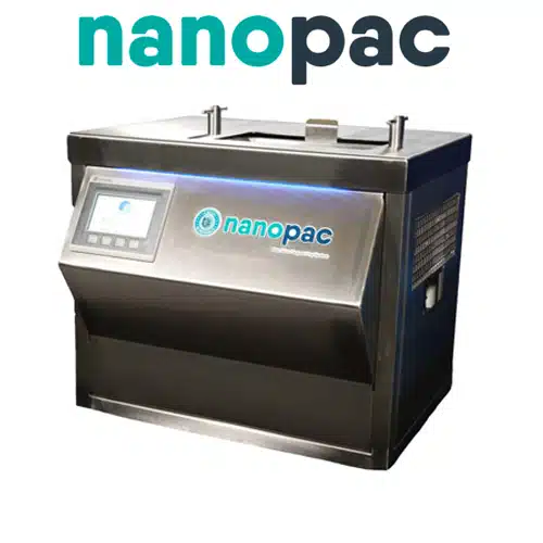Nanopac - compact ultrasonic precision cleaning system