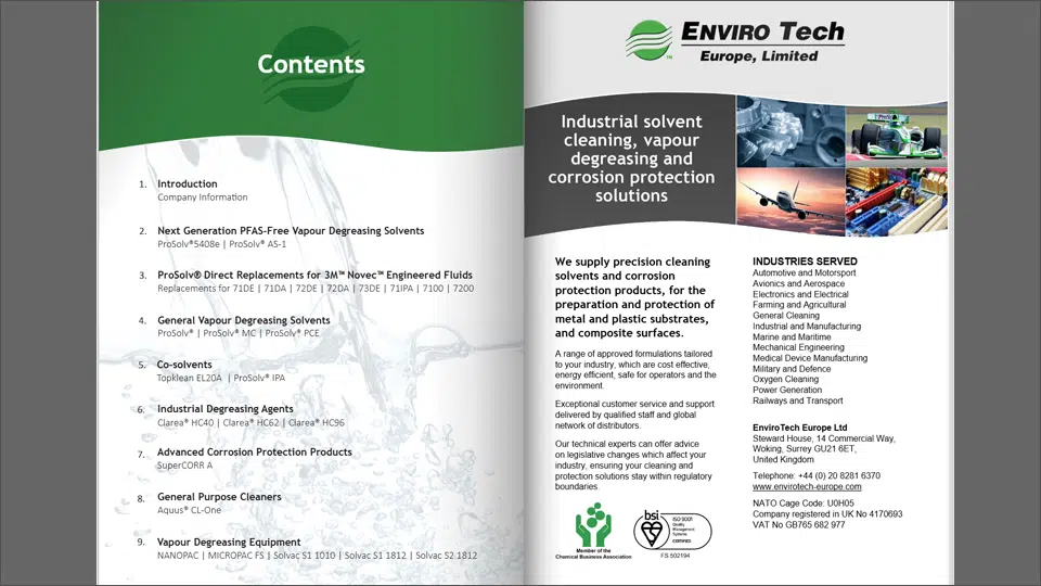 EnviroTech Europe 2025 Brochure