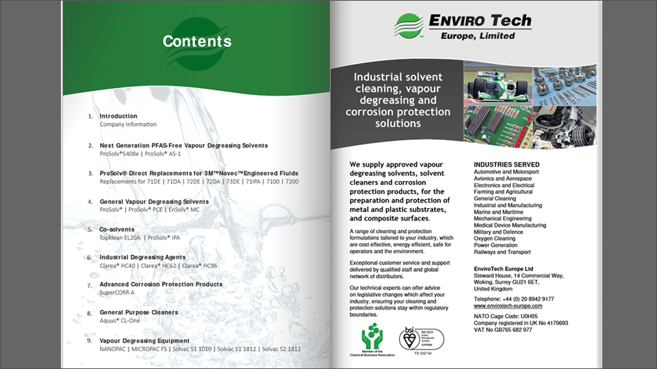 EnviroTech Europe 2026 Brochure